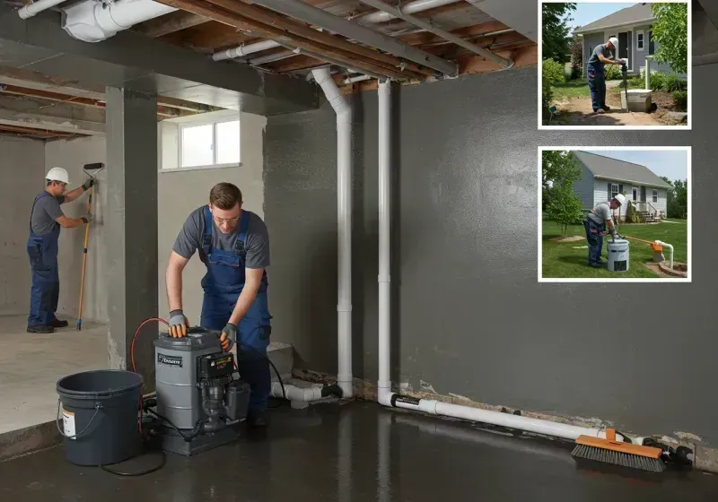 Basement Waterproofing and Flood Prevention process in Russell, KS